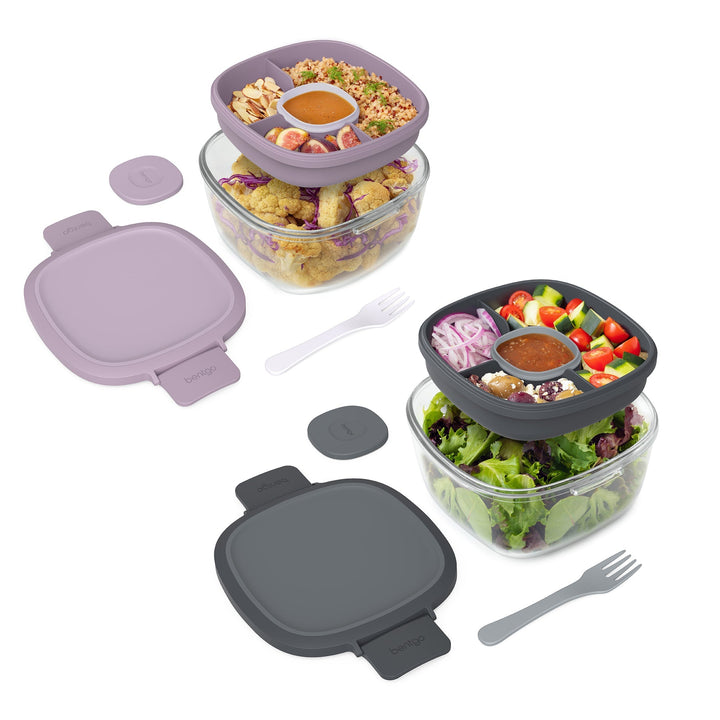 Bentgo Glass Salad Container (2-Pack) K1