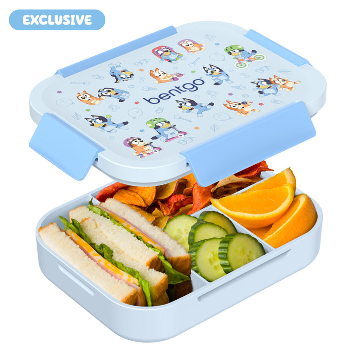 Bentgo + Bluey Kids Snap & Go Lunch Box T9